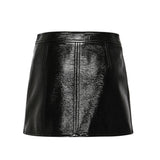 Minigonna in vinile reedition PERCJU001VY0014 9999 COURREGES 