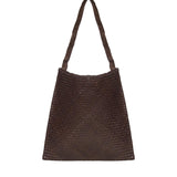 Borsa Ars Tote in pelle 8848 DK BROWN DRAGON DIFFUSION 