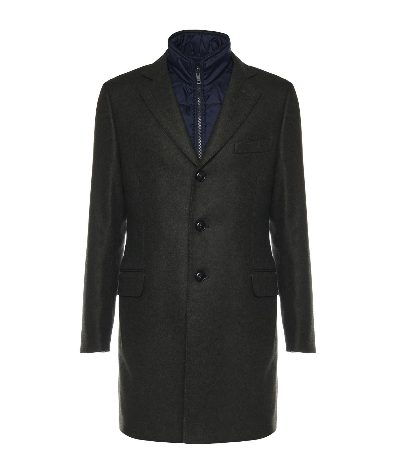 Double Coat in panno di lana e cashmere NAM53511390GAH V622 FAY 
