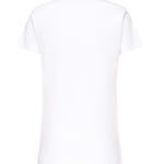 T-shirt con ricamo logo lettering 101752 A2RDZ04 PINKO 