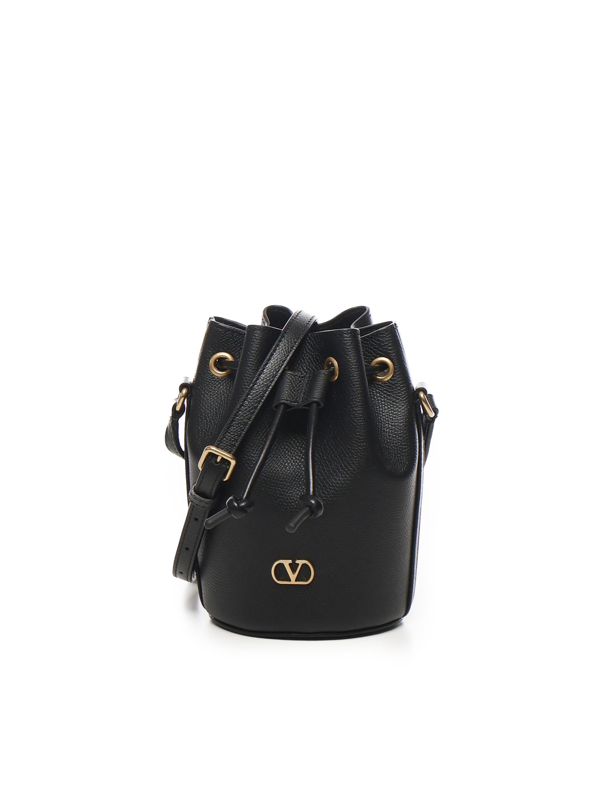 Secchiello mini Vlogo 6W0P0AJ2 SNP0NO VALENTINO GARAVANI 