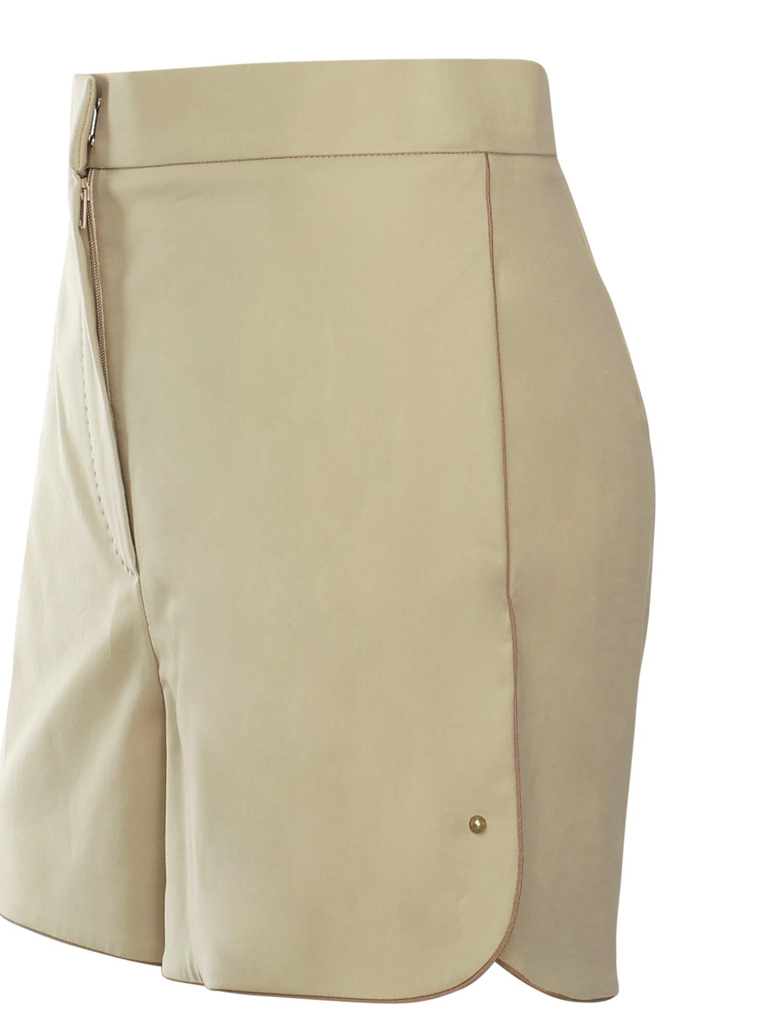 Short in doppia tela di cotone 2521146011600 012 MAX MARA 