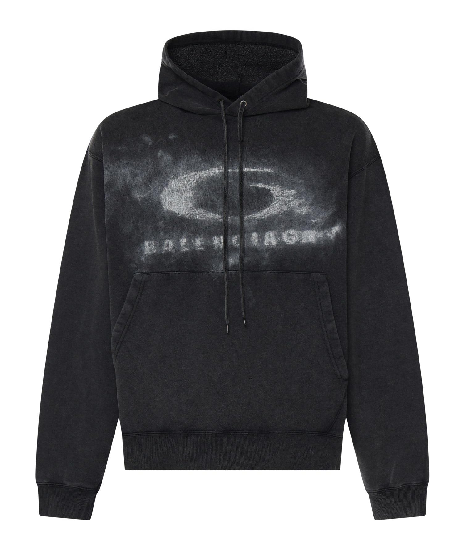 Felpa Washed Crayon Loop in pile dry 858143 TTVN69034 BALENCIAGA 