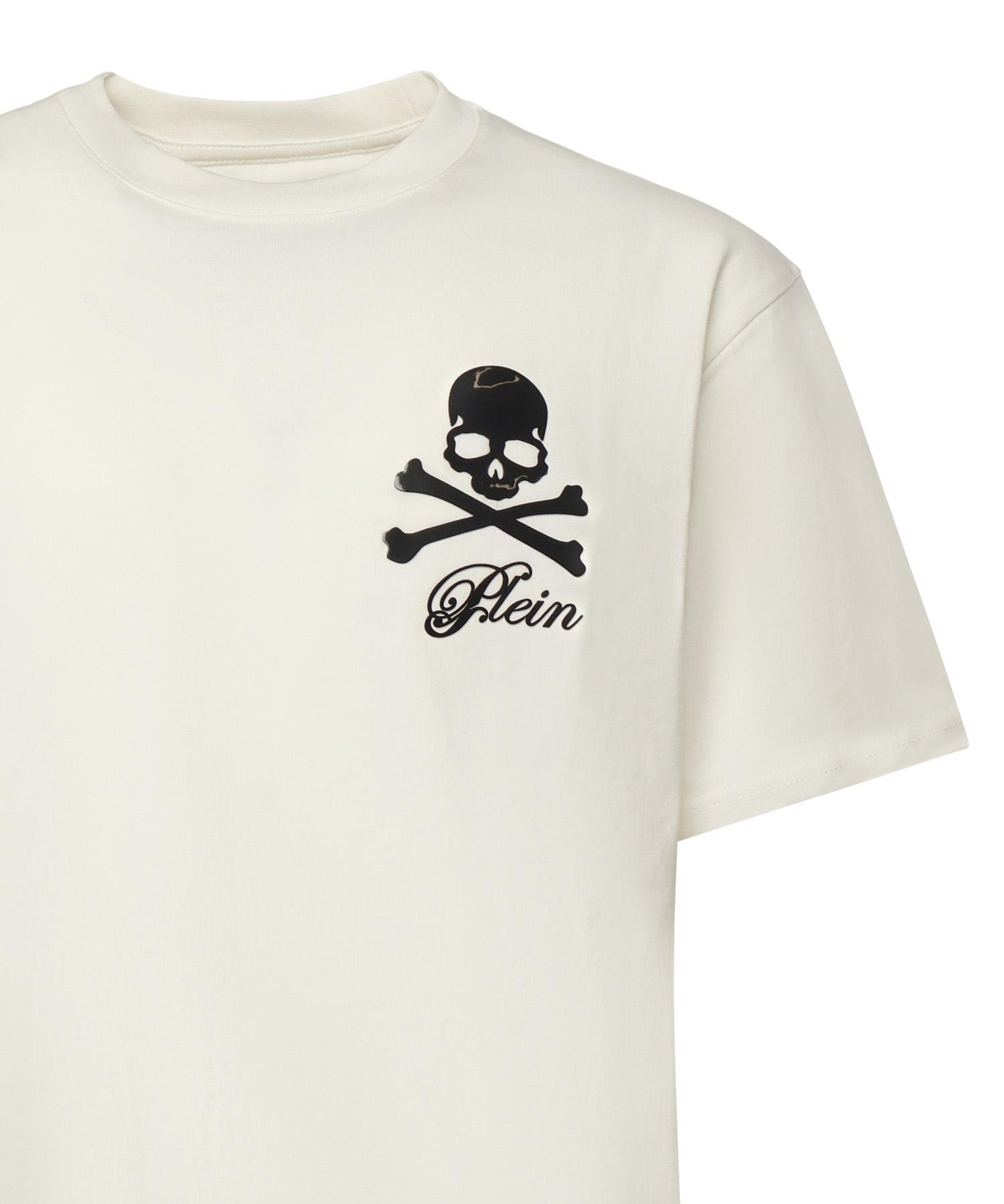 T-shirt con stampa <BR/> FAECMTK8484 PJY002N01OF PHILIPP PLEIN 