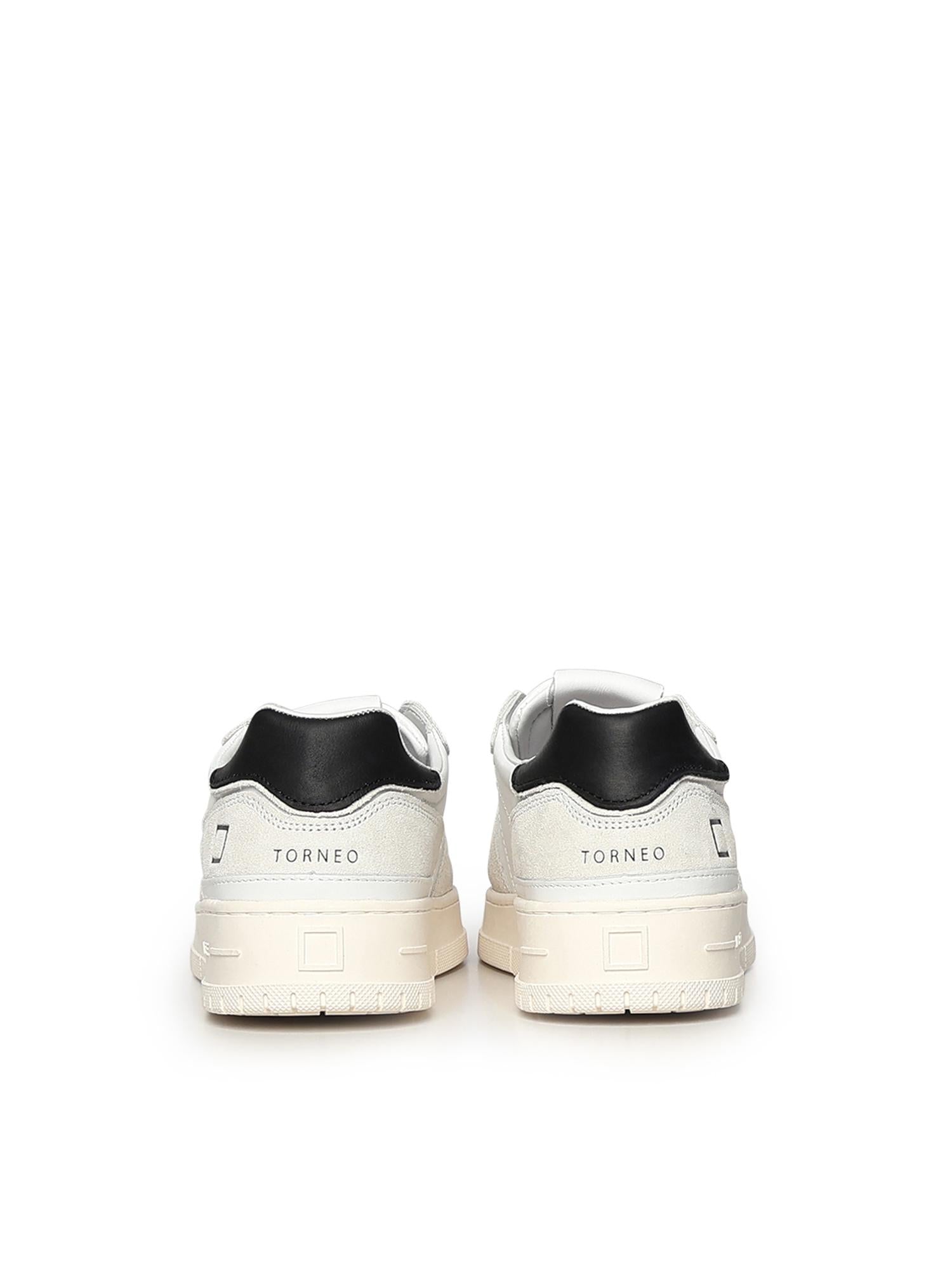Sneaker Torneo in pelle e suede M441 TP-BAWB D.A.T.E. 