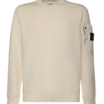 Felpa in cotone con logo L1S156100019 S0410V0093 STONE ISLAND 