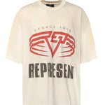 T-shirt "Living Legacy" in jersey di cotone MLM100176 30 REPRESENT 