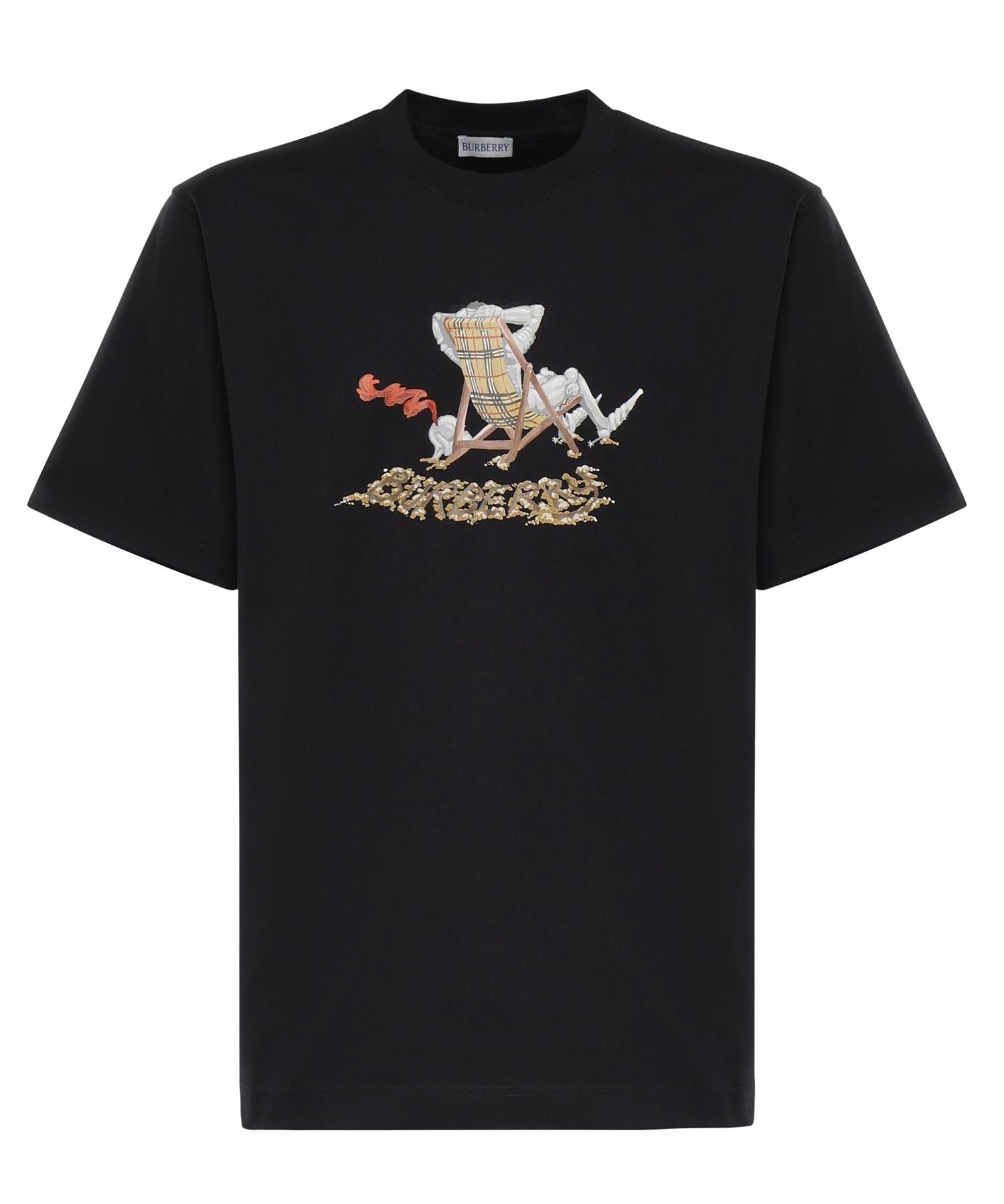 T-shirt in cotone Beach Knight 8126321 A1189 BURBERRY 
