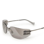 Occhiali da sole Aube 0MUA51S 1BC10Y75 MIU MIU 