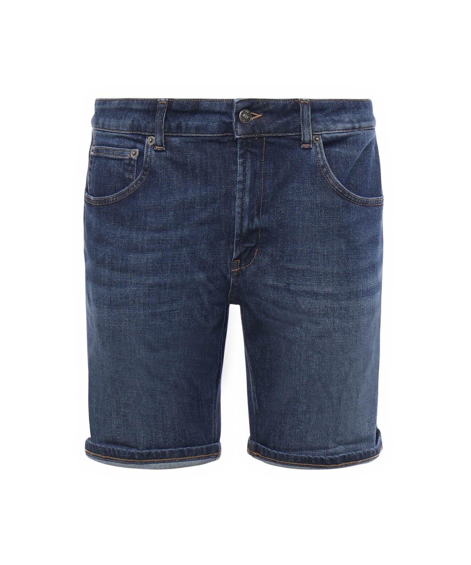 Bermuda Derick in denim stretch UP454 DSE340UIM6800 DONDUP 
