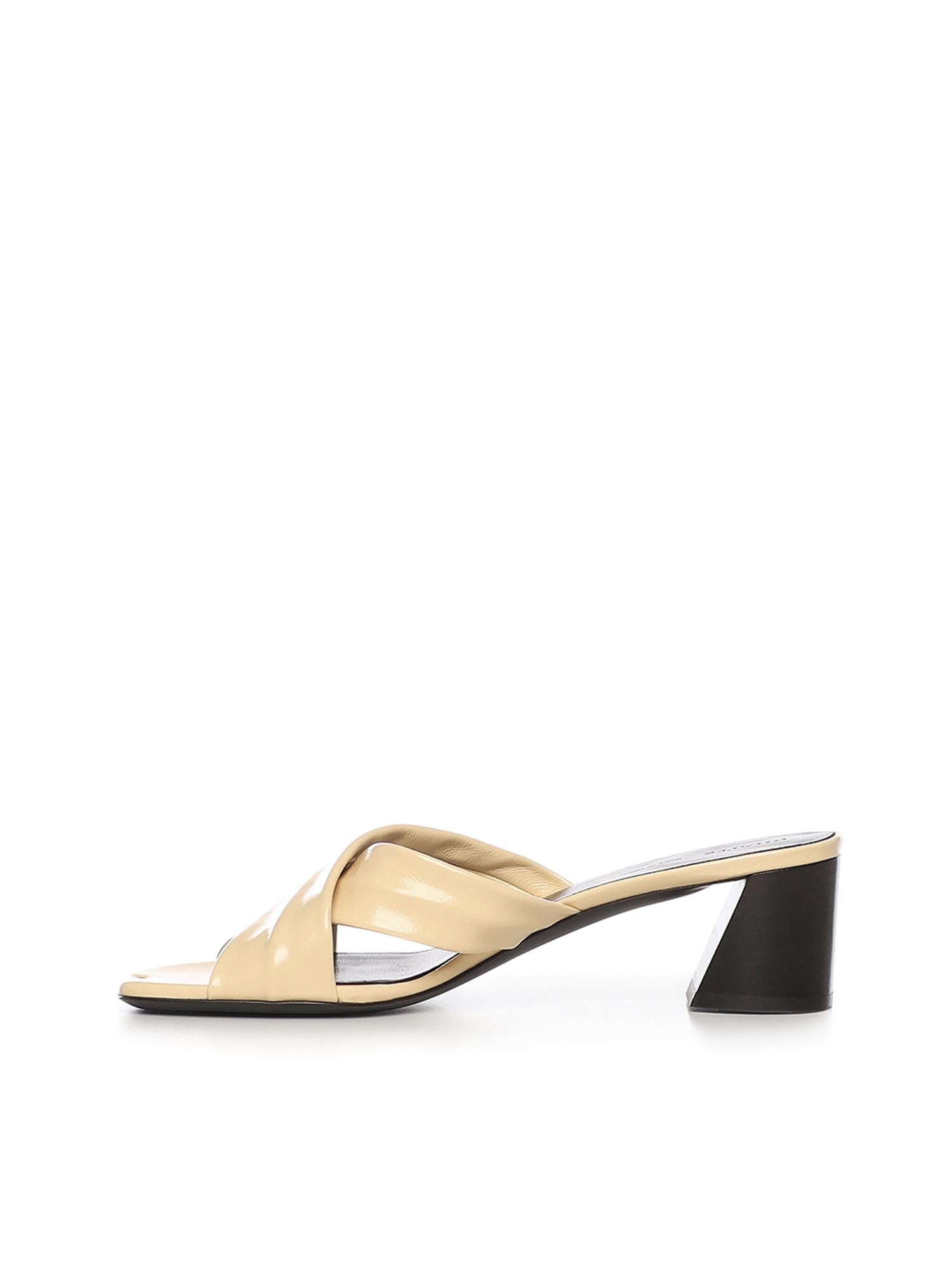Mule Liria in pelle F3101 943L943 KHAITE 