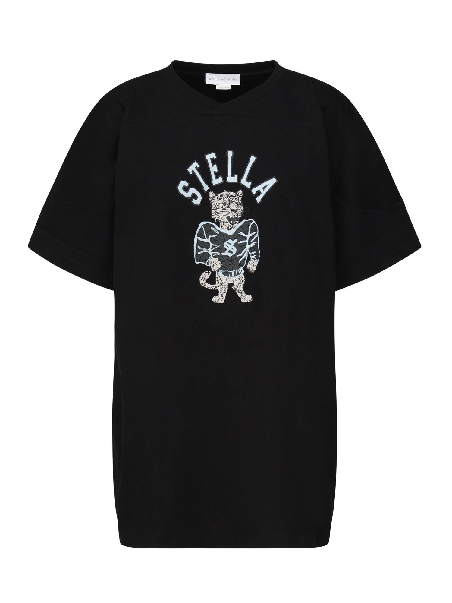T-Shirt Varsity con stampa 6J0410 3SQA051000 STELLA McCARTNEY 