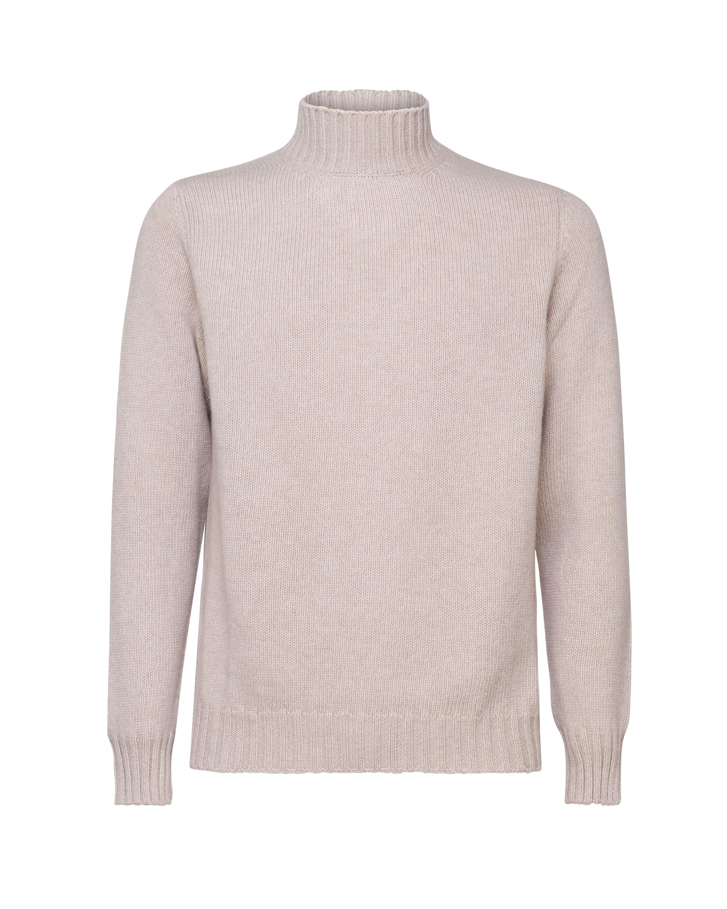 Maglioncino a collo alto in misto lana vergine e cashmere 7UI08135 2 FEDELI 