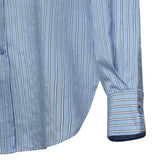 Camicia Peri a righe in misto viscosa CHFS22078923  THE FRANKIE SHOP 