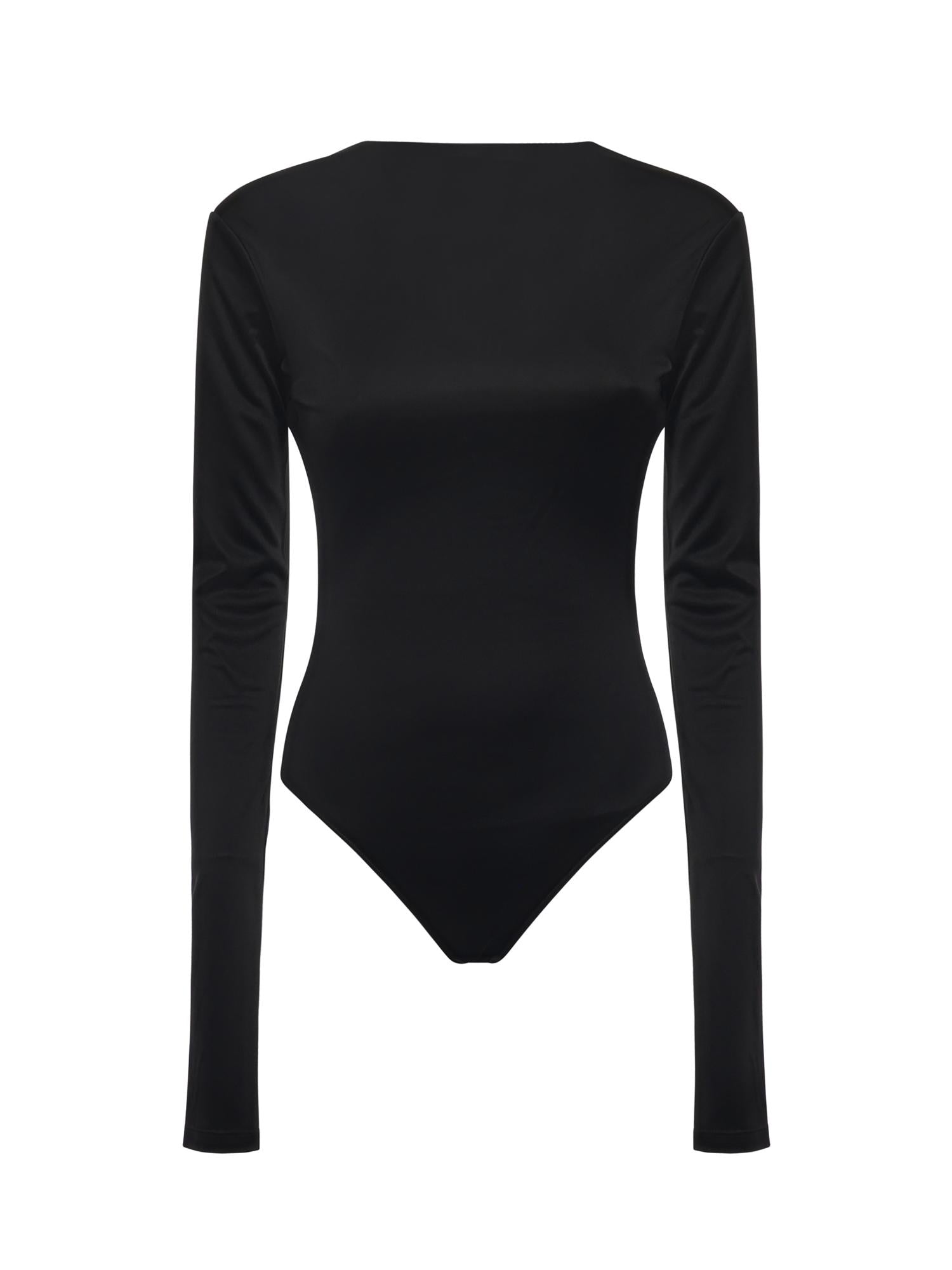 Body Sabrina con schiena scoperta TM180722A TJP184BLACK THE ANDAMANE 
