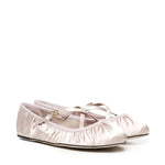 Ballerine in raso con logo CB0258 AD1608S904 DOLCE & GABBANA 