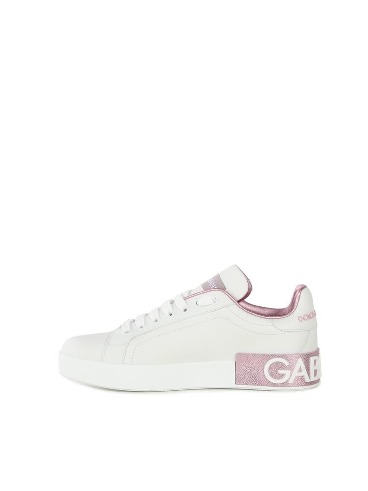 Sneakers Portofino in pelle di vitello CK1544 AX61587587 DOLCE & GABBANA 