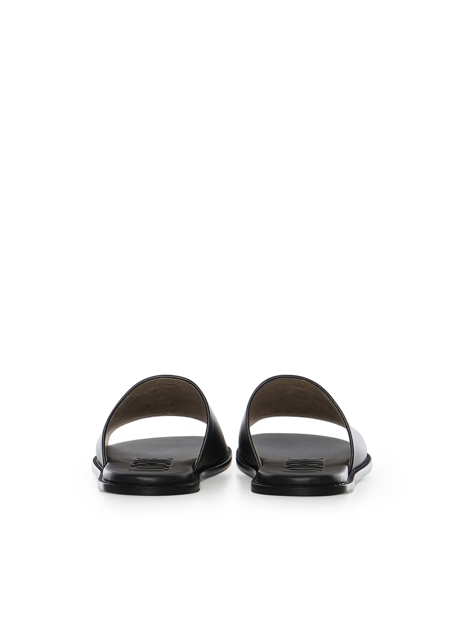 Slide Anagram Flex in pelle di vitello M616465X22 1100 LOEWE 
