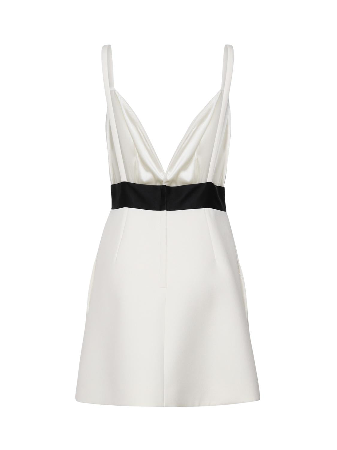 Abito corto in tela di lana F6JEYT FUBGEW0001 DOLCE & GABBANA 