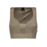 Crop top in cotone 104666 A2EGU95 PINKO 