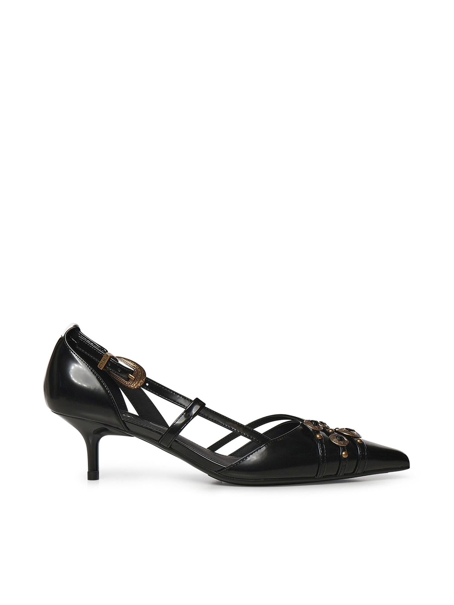 Décolleté con cinturini e borchie gioiello SD0485 E037Z99 PINKO 