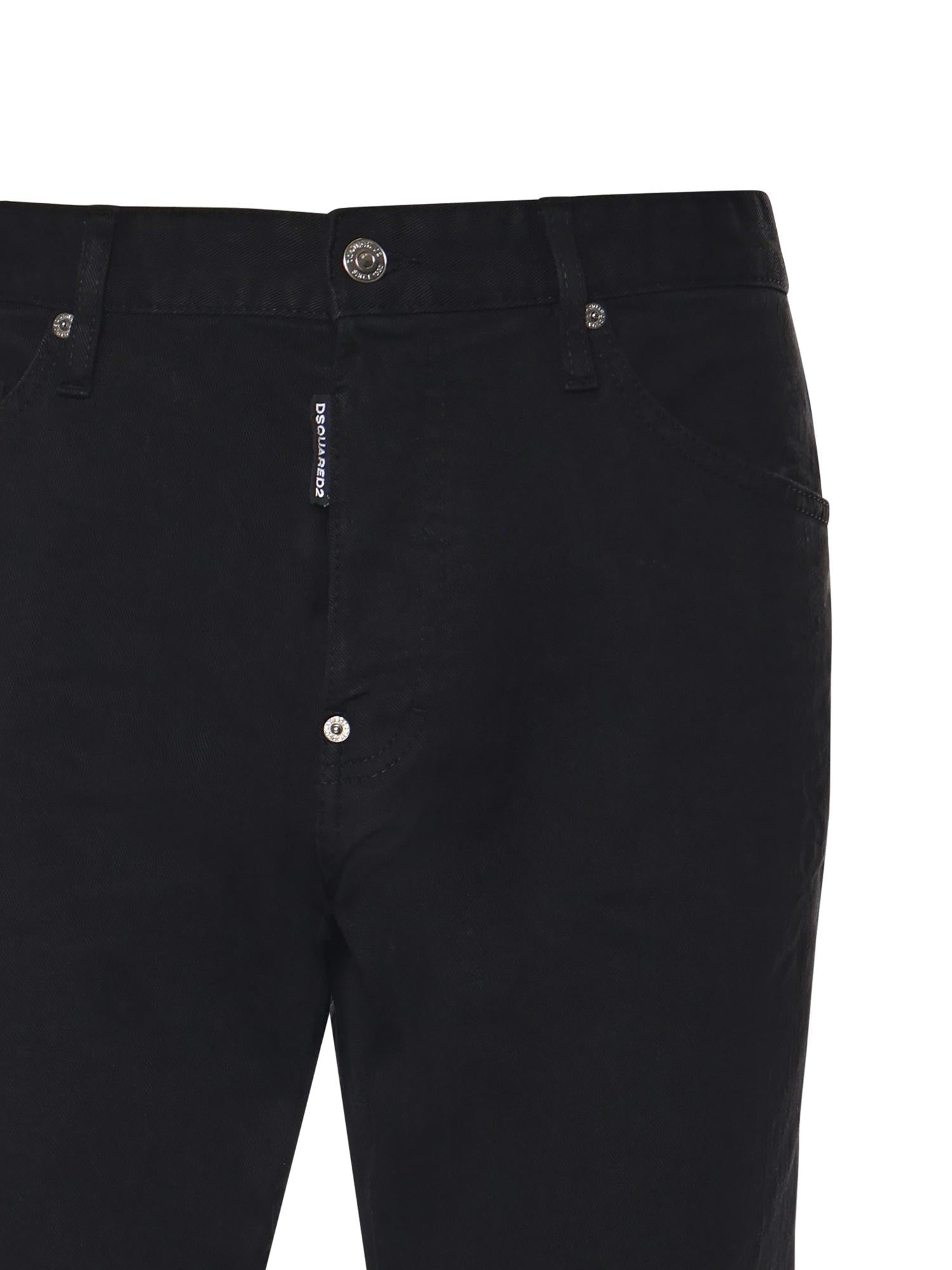 Jeans in bull di cotone stretch S74LB1907 S39781900 DSQUARED2 