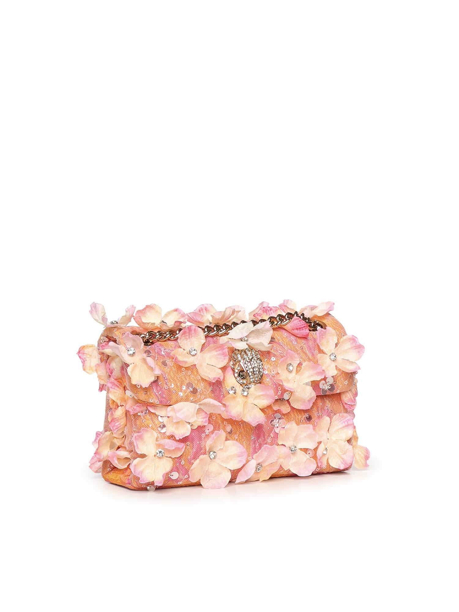 Mini bag Kensington Flowers 5582096069 PEACH KURT GEIGER 