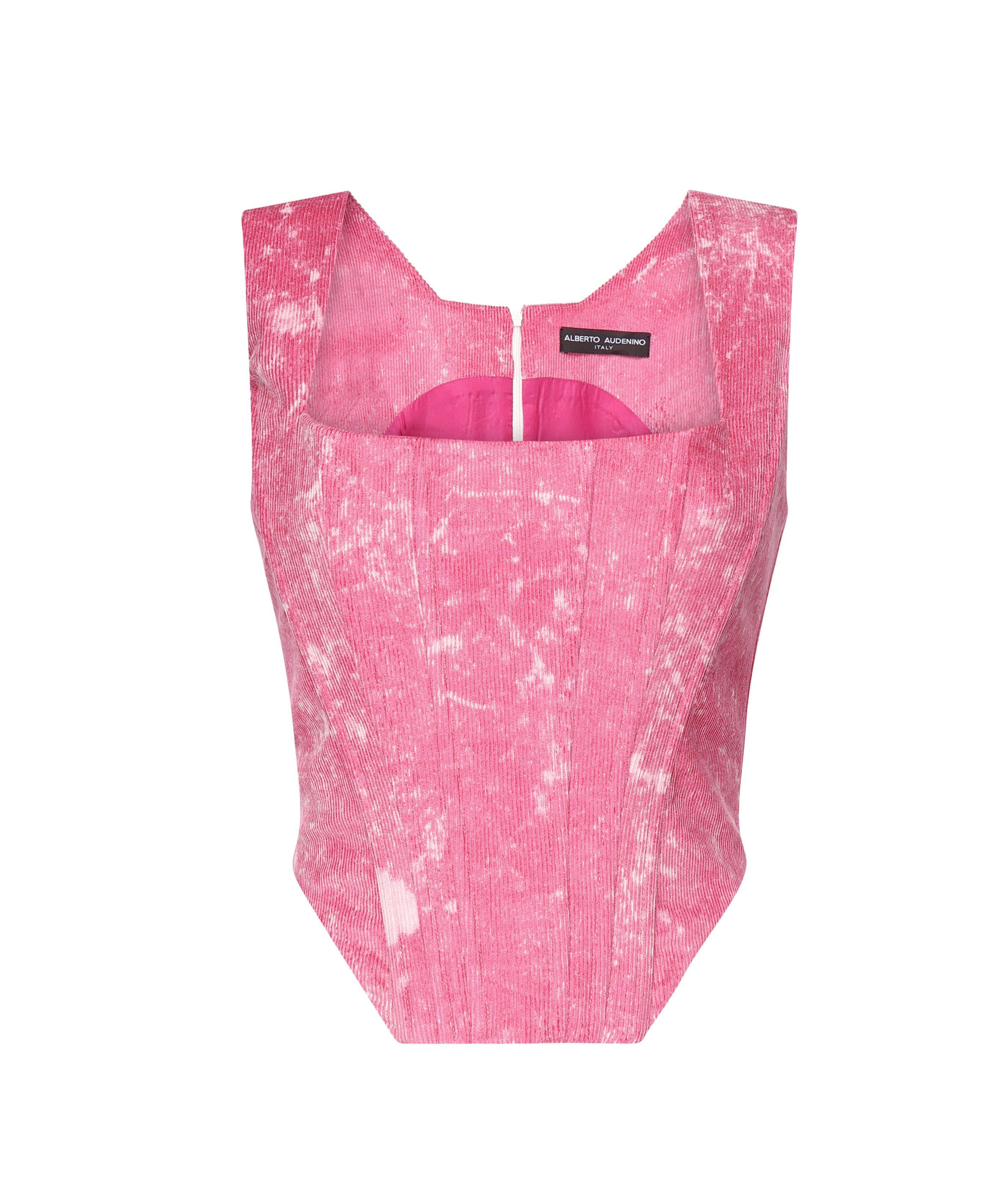 Top corsetto Batik AUW4MARLA PINK BATIK ALBERTO AUDENINO 