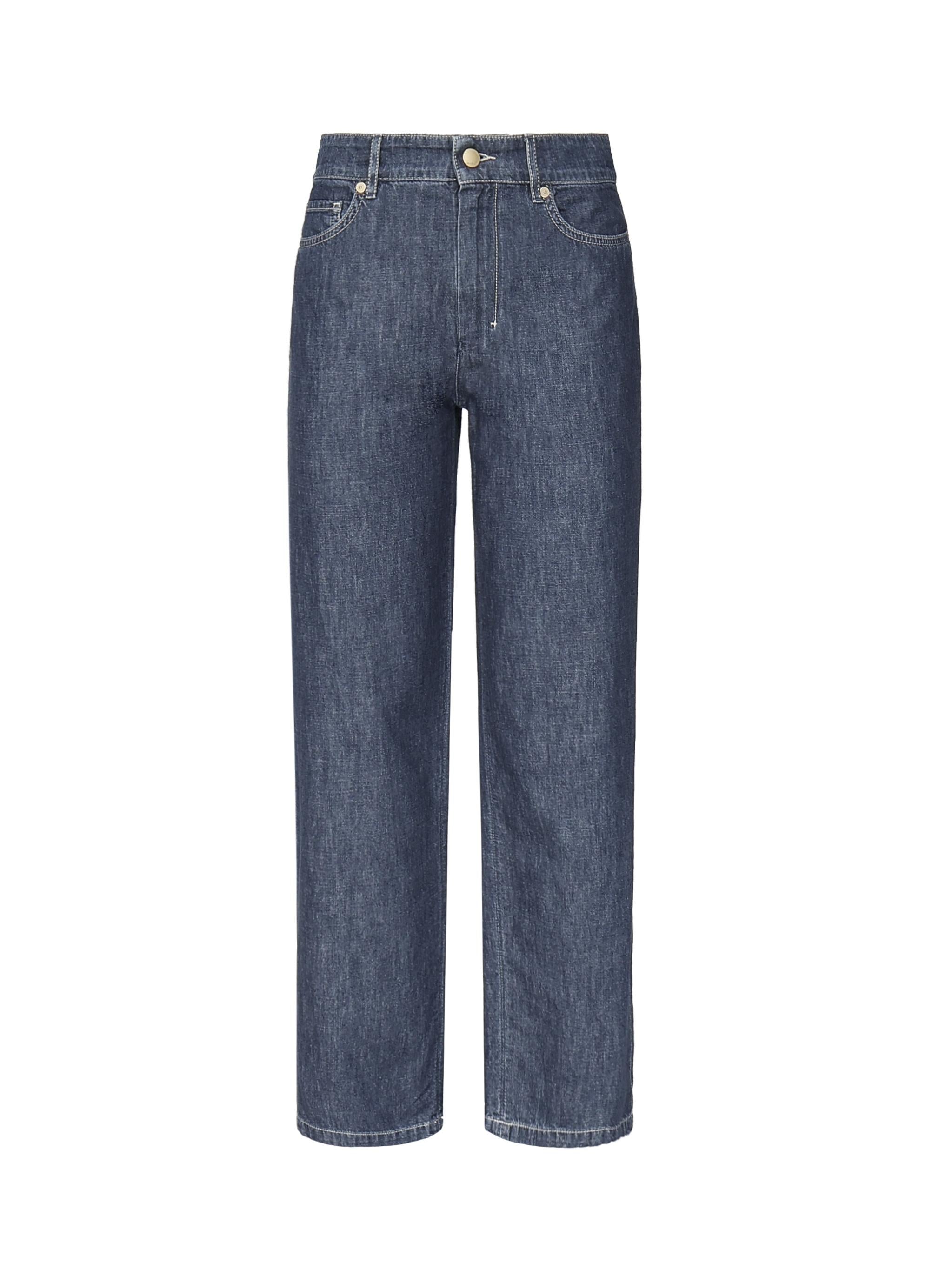 Jeans straight leg in denim 2519181013600 001 'S MAX MARA 