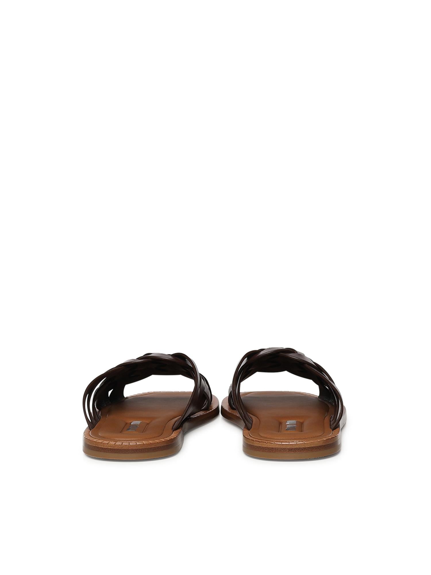 Sandali in pelle 5XX678 3ZN8F0201 MIU MIU 