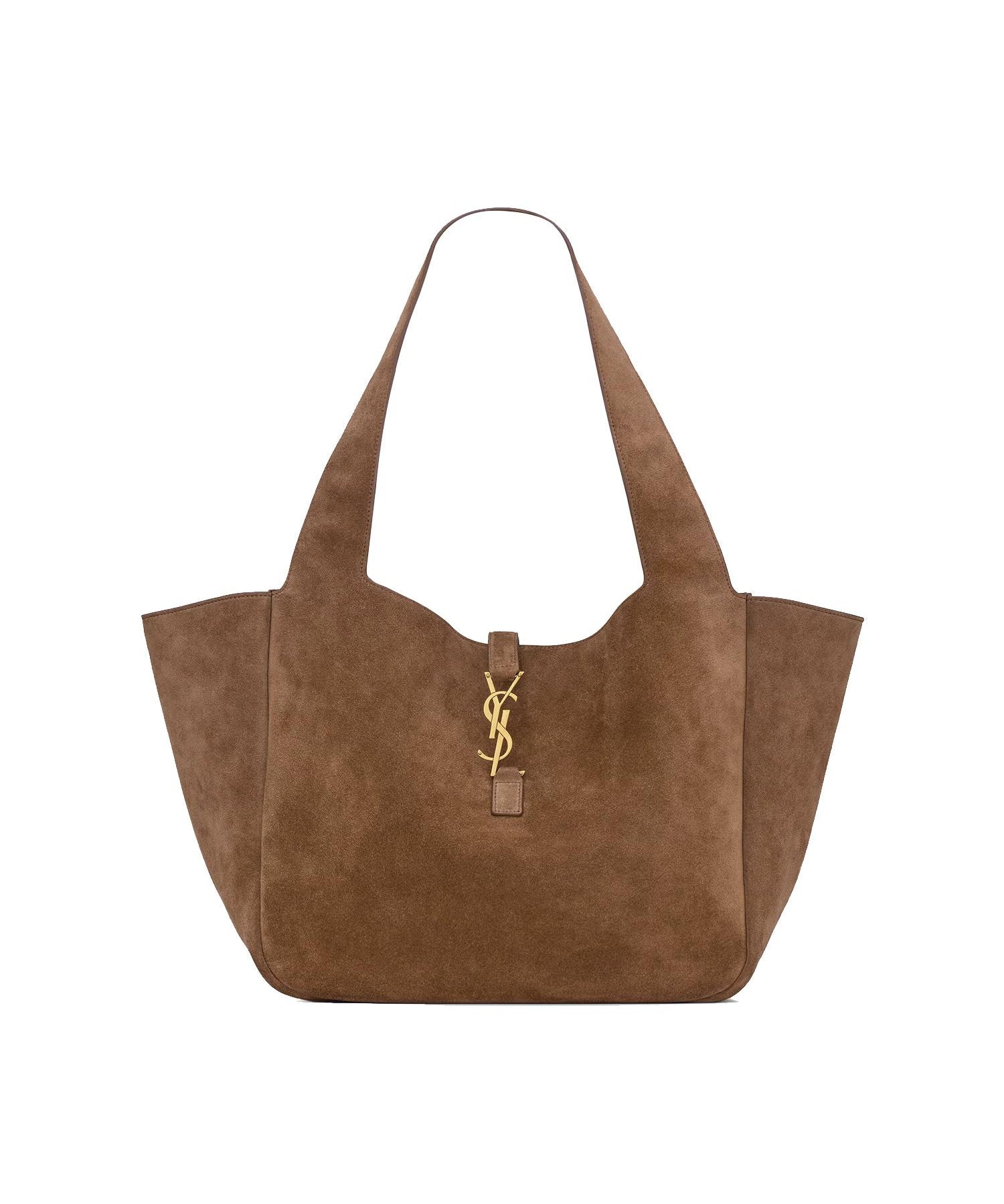 Borsa tote Le 5 à 7 Bea in suede 763435 008IW2885 SAINT LAURENT 