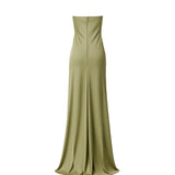 Abito lungo Olivienne in raso NA00304190834  THE NEW ARRIVALS ILKYAZ OZEL 