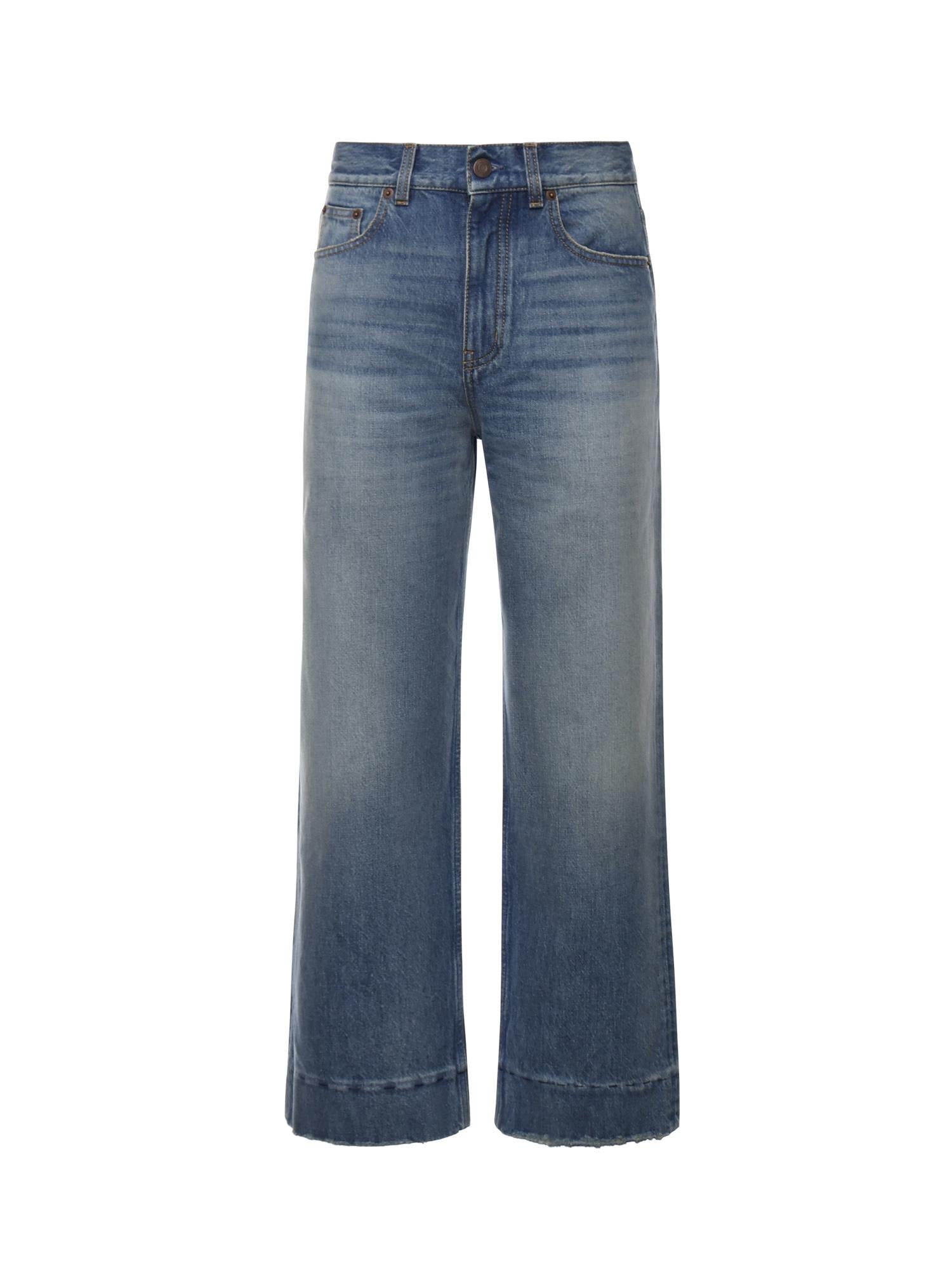 Jeans cropped in denim CH26SDP43252 40R CHLOÉ 