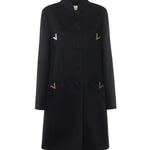 Cappotto in compact drap 7B3CA7T0 6JA0NO VALENTINO GARAVANI 