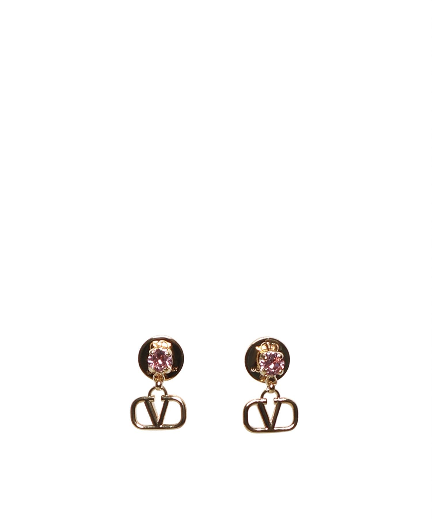 Orecchini VLogo Signature in metallo e cristalli Swarovski® 8W2J0H29 YCW0V3 VALENTINO GARAVANI 