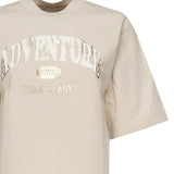 T-shirt crop con logo 104604 A2CSC03 PINKO 