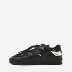 Sneakers Jeson realizzate in pelle JESON 1 -BLACK/BLACK/GOLD GIULIANO GALIANO 