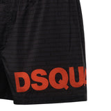 Boxer mare midi con logo D7B5C6600 015 DSQUARED2 