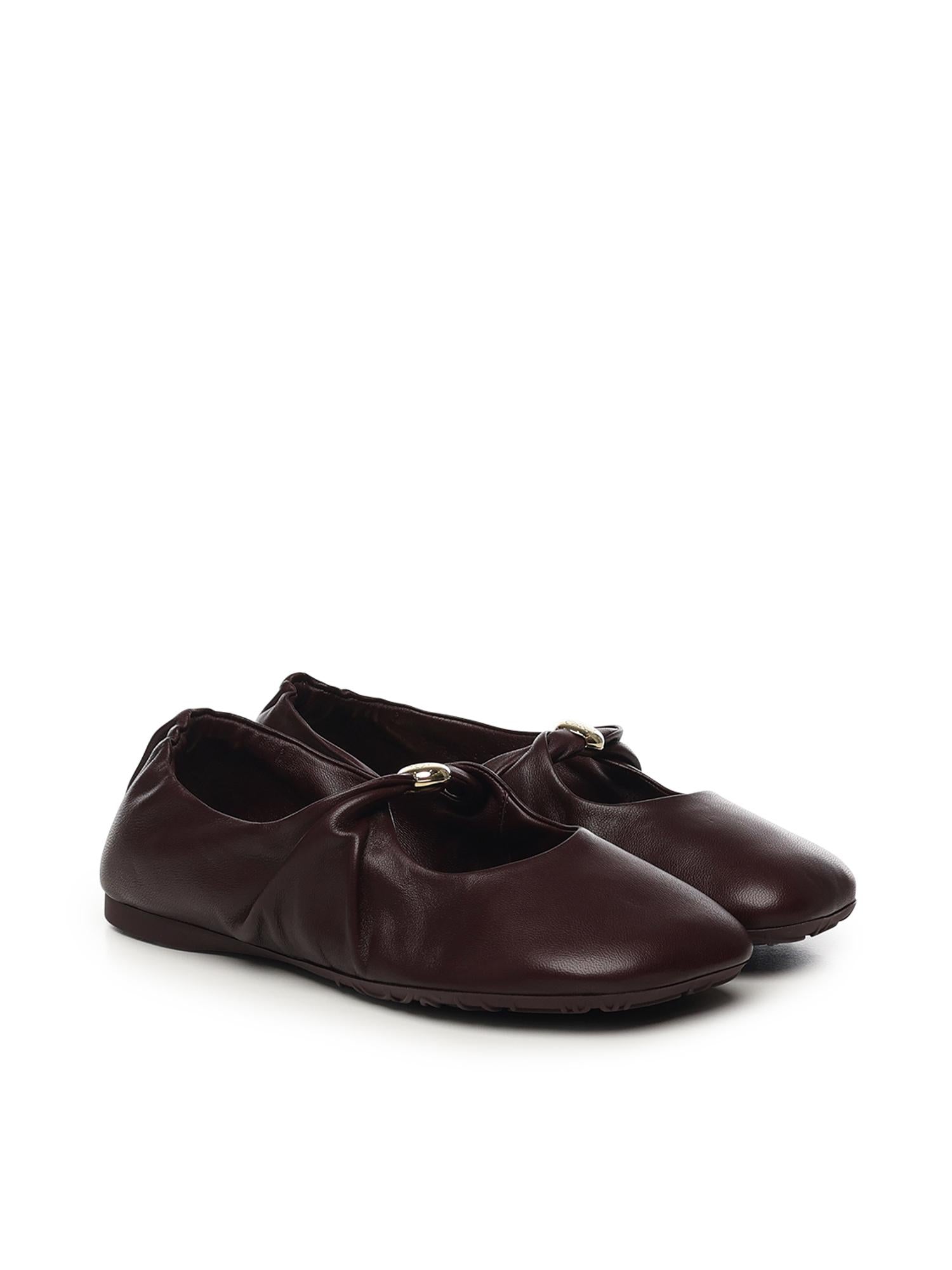 Ballerine Pebble in nappa di agnello L815466X46 7110 LOEWE 