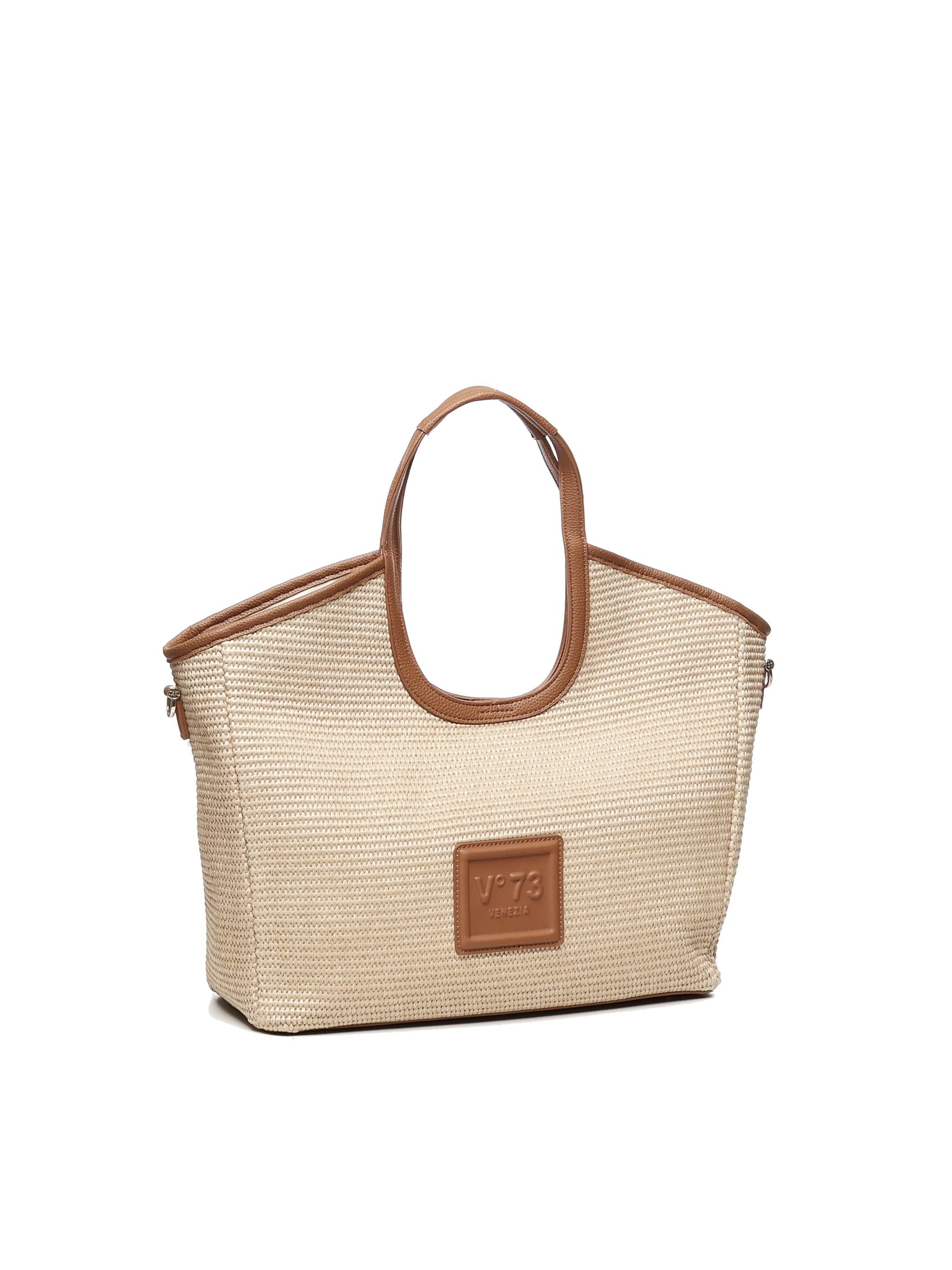 Borsa Tote Jenny 73BS8VR01P JENNYNATURALE/CUOIO V° 73 