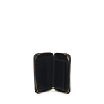 Portafoglio quadrato zip-around in pelle 100249 A0F1Z99Q PINKO 