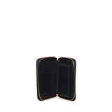 Portafoglio quadrato zip-around in pelle 100249 A0F1Z99Q PINKO 