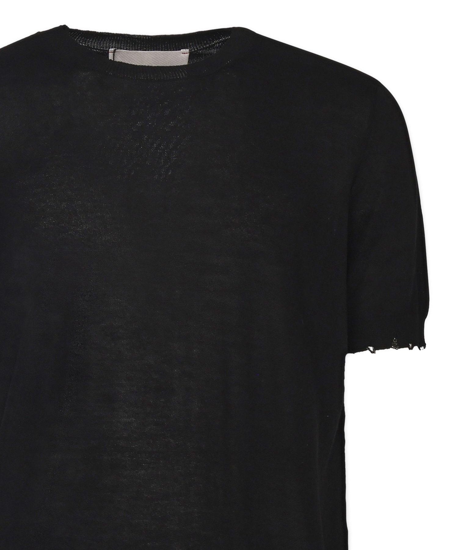 T-shirt in cotone B9D0058 99 AMARANTO 