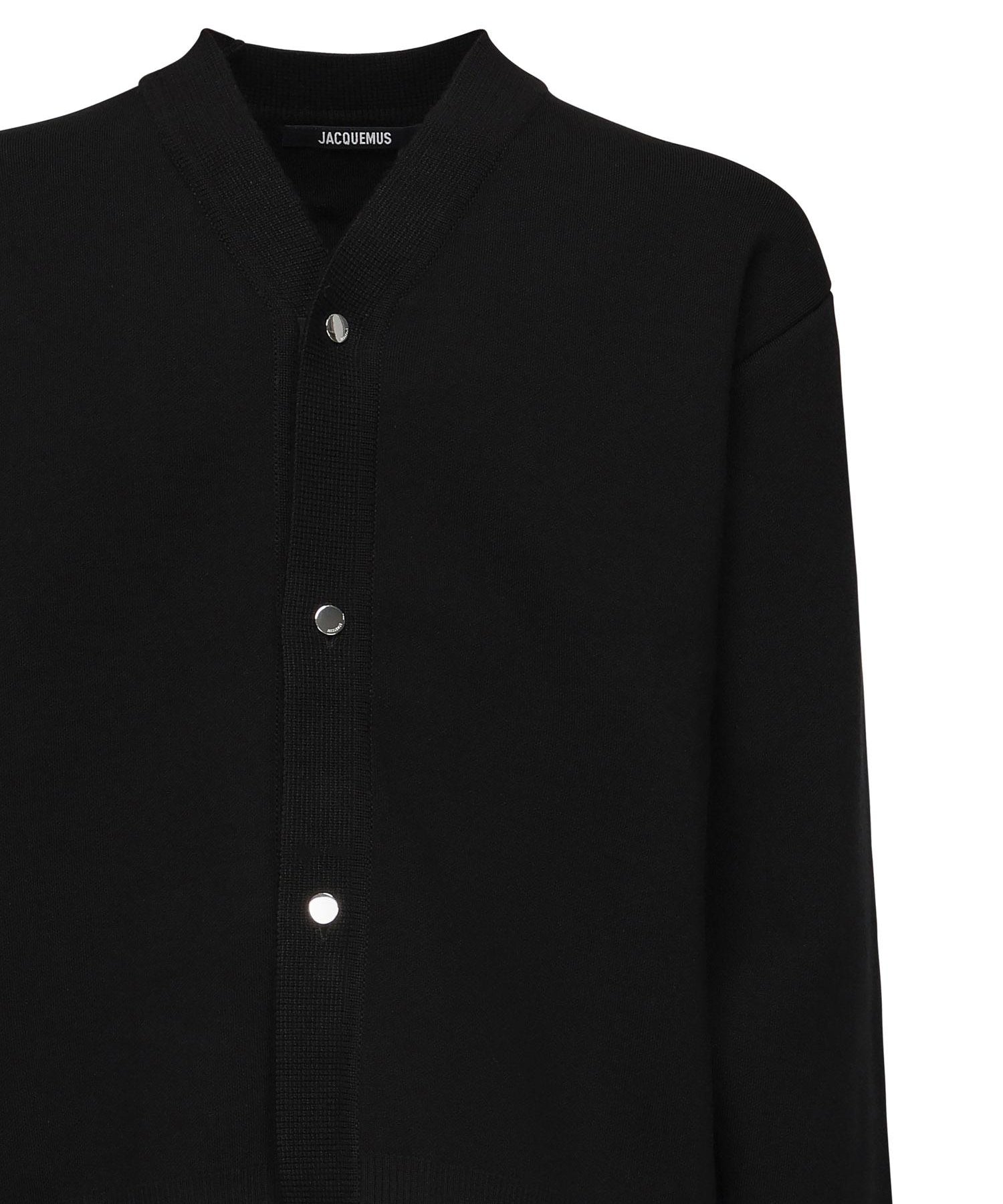 Cardigan le cardigan doppio<BR/> 24HCDM00292BK00185 990 JACQUEMUS 