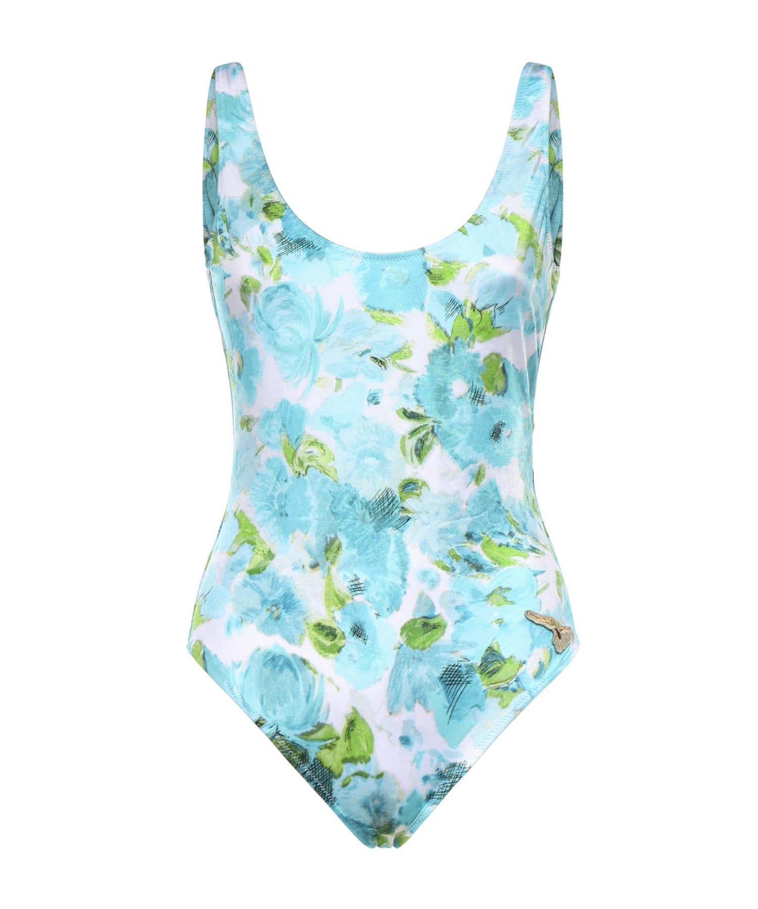Costume da bagno intero con stampa fiori acquatici CH26UMB23342 91J CHLOÉ 
