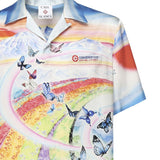 Camicia in seta con stampa MPF25SH00302  CASABLANCA 
