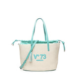 Borsa Tote Inge 73BS8VL01 INGEOFF WHITE/SMERALDO V° 73 