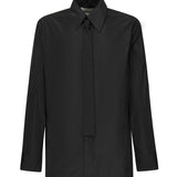Camicia con cravatta in taffetà J22DL0321 J70005001 JIL SANDER 