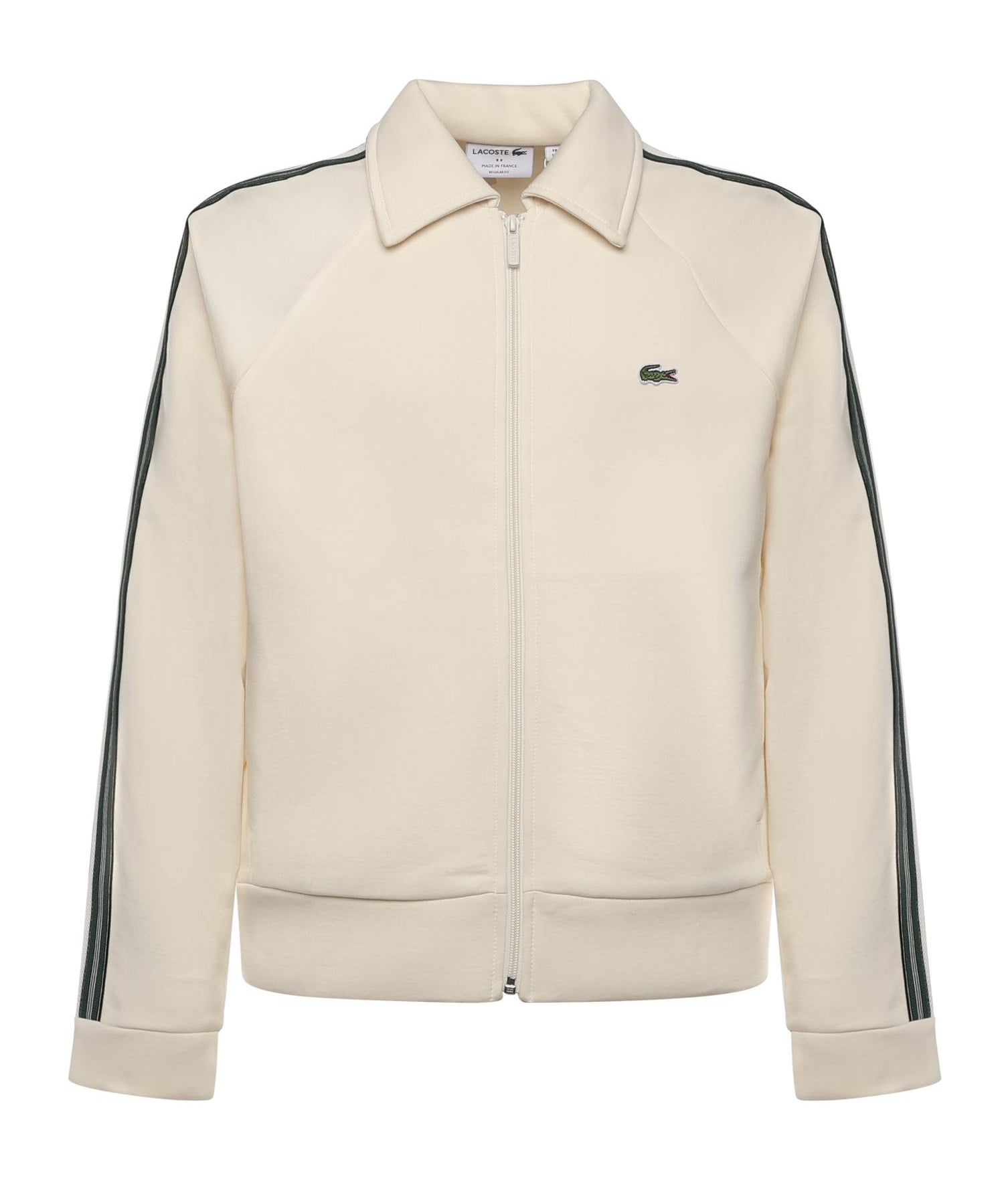 Felpa con zip e logo SH5927 XFJ LACOSTE 