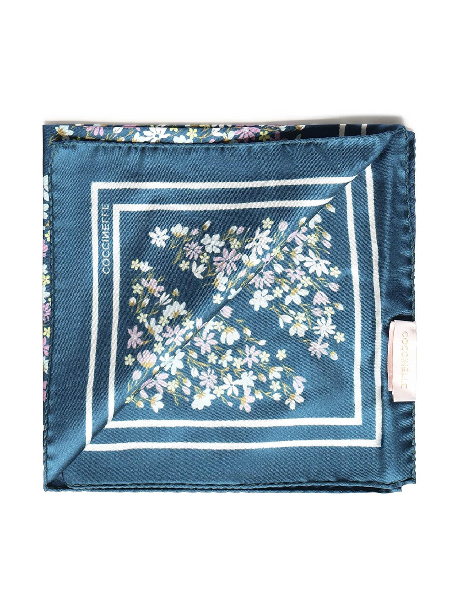 Foulard in seta con stampa E7UYE390101 M16 COCCINELLE 